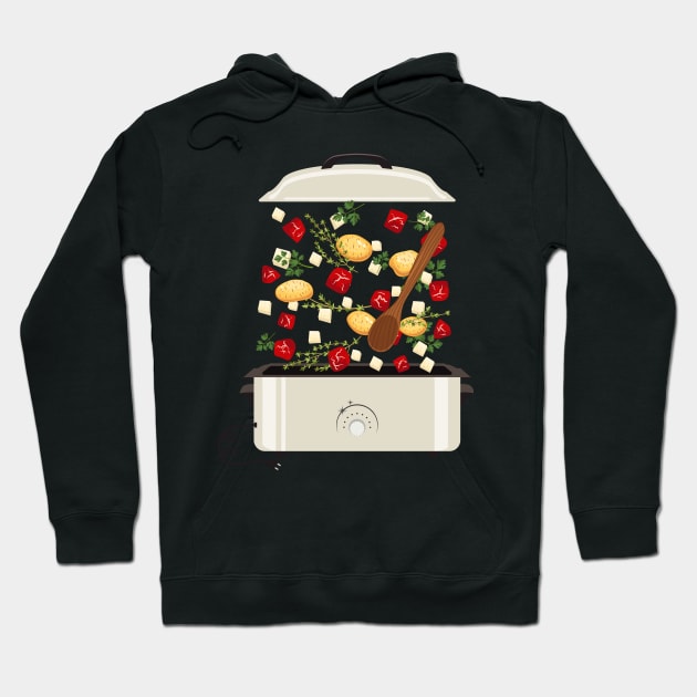 Flying Stew Hoodie by SWON Design